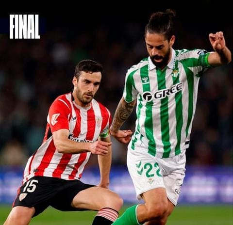 Laga La Liga antara Real Betis dan Atheltic Bilbao.