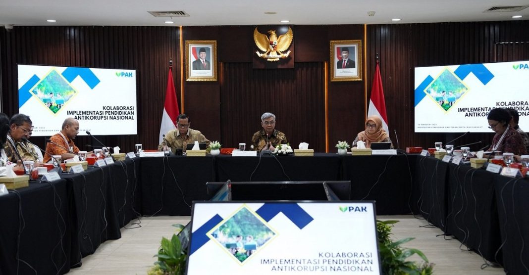 Ketua KPK Setyo Budiyanto memimpin High Level Meeting bertajuk 