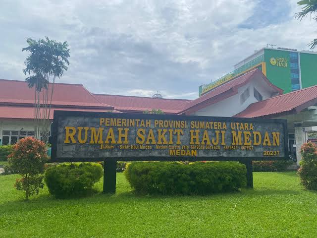 Rumah Sakit Umum (RSU) Haji Medan.