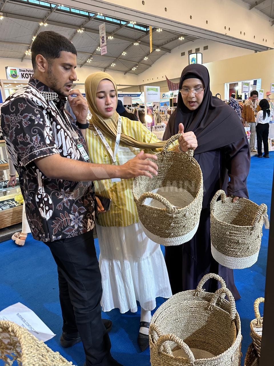 Produk anyaman pandan khas Mandiri Craft asal Bantul kembali diminati pasar internasional, berkat pendampingan UMK Academy Pertamina. (Dok/Pertamina)