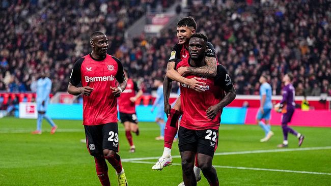 Bayer Leverkusen bekuk VFL Bochum 3-1.