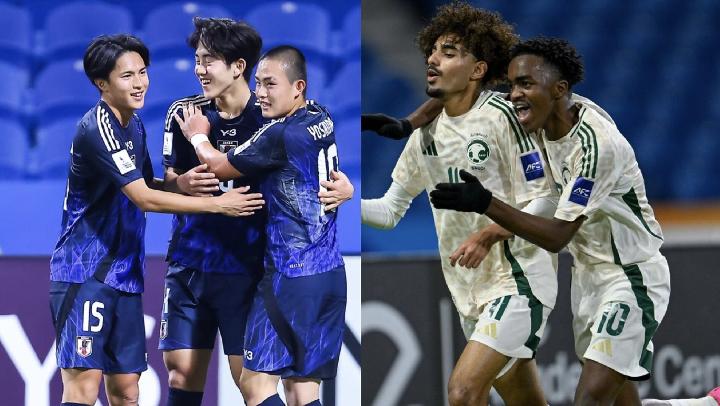 Duel Jepang vs Arab Saudi di Piala Asia U-17 2025.