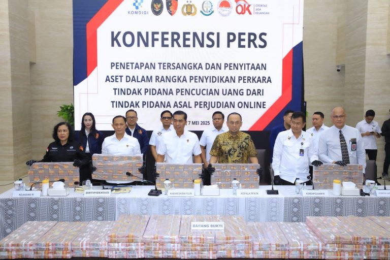 Polri Bongkar Jaringan Judi Online, Sita Aset Rp530 M Polri Bongkar Jaringan Judi Online, Sita Aset Rp530 M