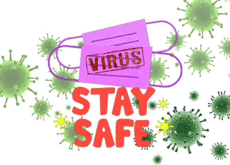 Ilustrasi imbauan menjaga kesehatan di tengah ancaman virus, dengan pesan penting untuk tetap memakai masker dan menjaga protokol kesehatan selama melakukan aktivitas, terutama saat bepergian ke luar negeri.